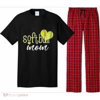 Softball Mom Great Gift Softball Mom Gift Grey Small Pajama Set thumb 0