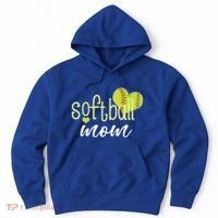 Softball Mom Great Gift Softball Mom Gift Grey Small Hoodie thumb 0