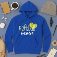Softball Mom Great Gift Softball Mom Gift Grey Small Hoodie thumb 3