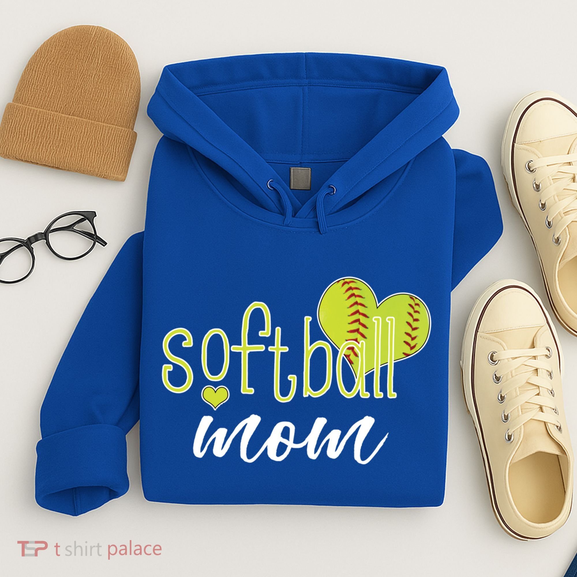 Softball Mom Great Gift Softball Mom Gift Grey Small Hoodie