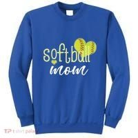 Softball Mom Great Gift Softball Mom Gift Grey Small Sweatshirt thumb 0