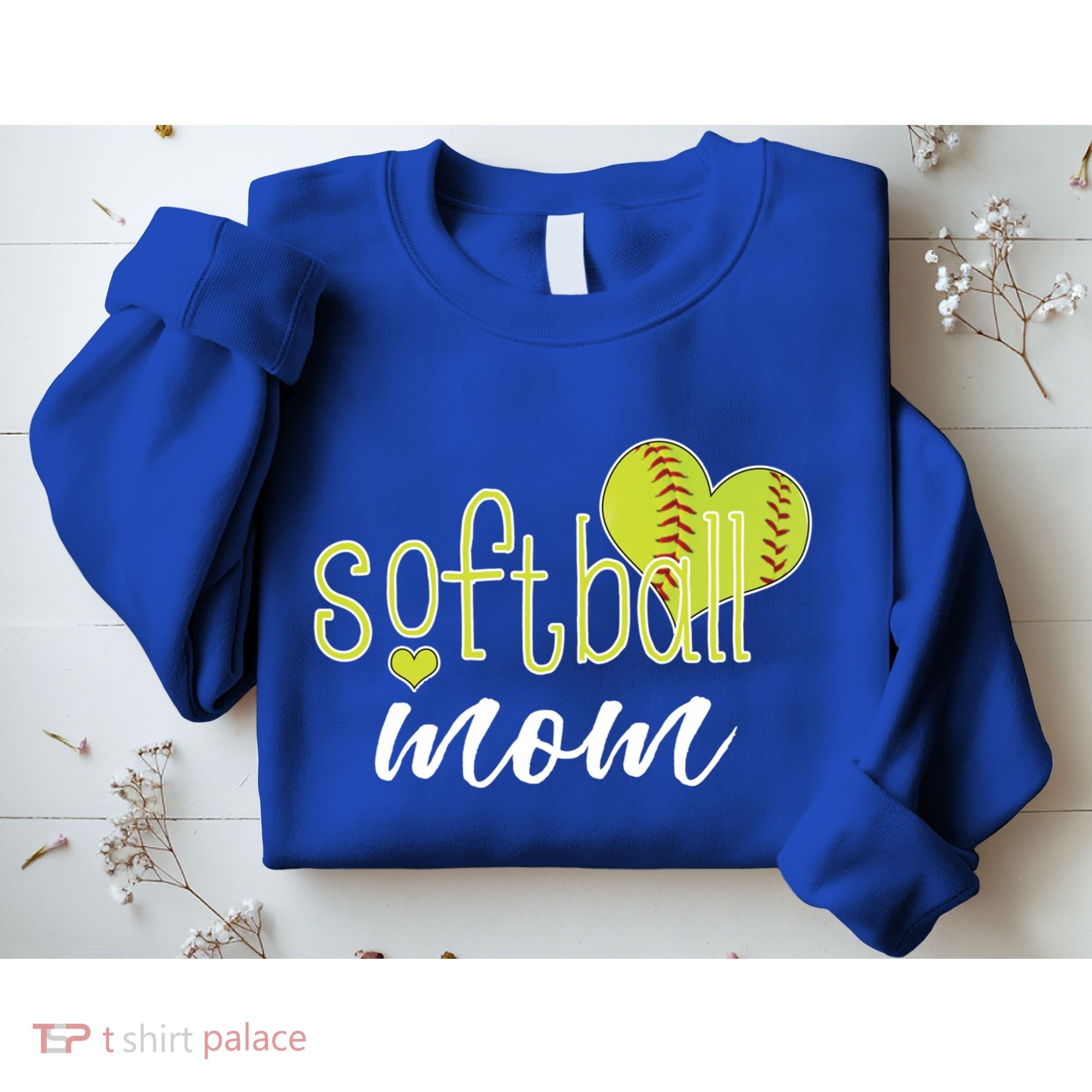 Softball Mom Great Gift Softball Mom Gift Grey Small Sweatshirt