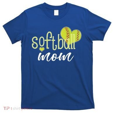 Softball Mom Great Gift Softball Mom Gift Grey Small T-Shirt