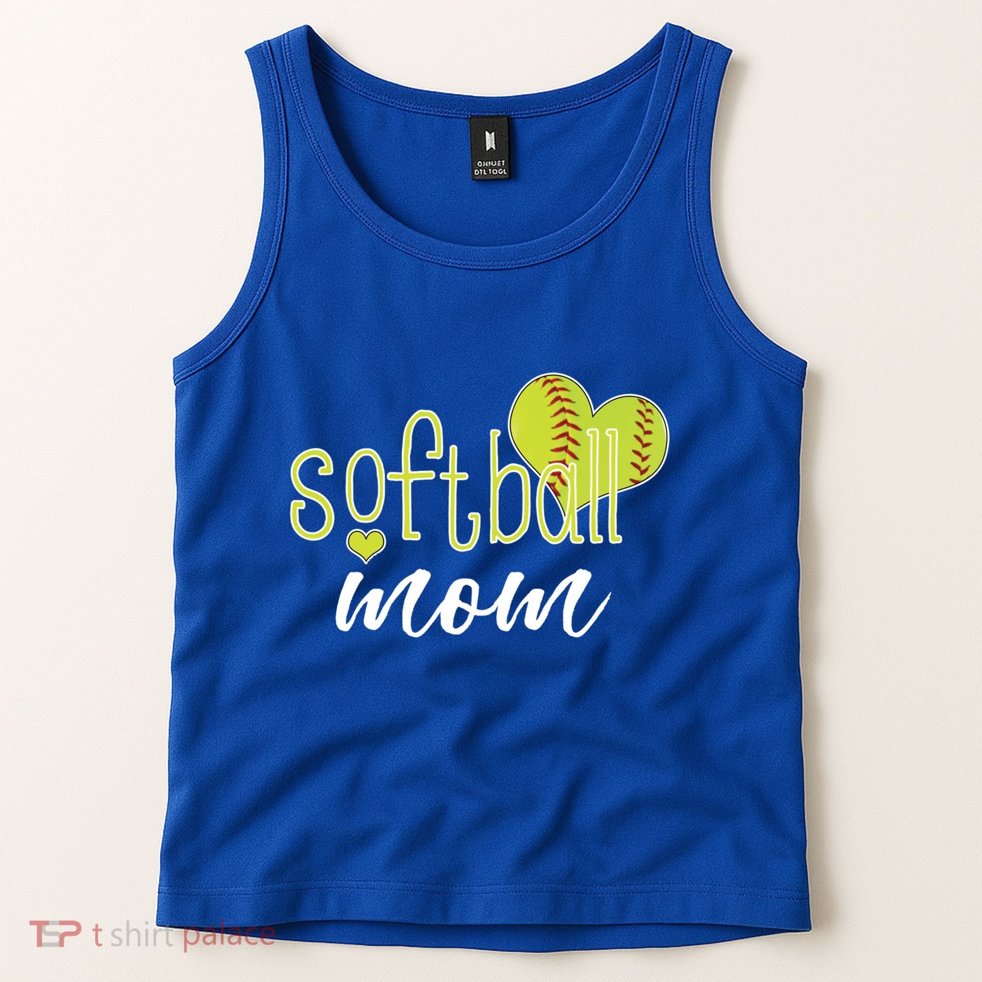 Softball Mom Great Gift Softball Mom Gift Grey Small Tank Top