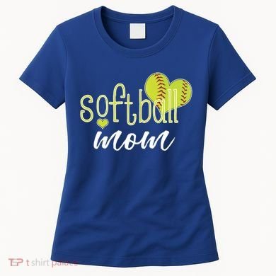 Softball Mom Great Gift Softball Mom Gift Grey Small Women's T-Shirt