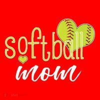 Softball Mom Great Gift Softball Mom Gift Grey Small Santa Hat thumb 1