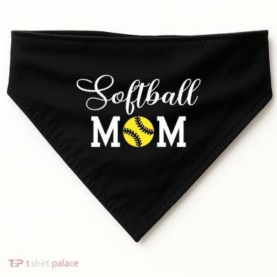 Softball Mom Gift USA-Made Doggie Bandana