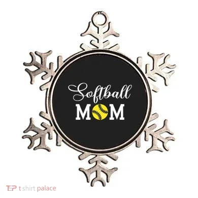 Softball Mom Gift Ornament