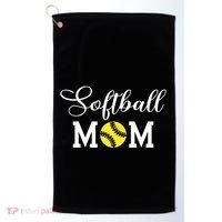 Softball Mom Gift Golf Towel thumb 0