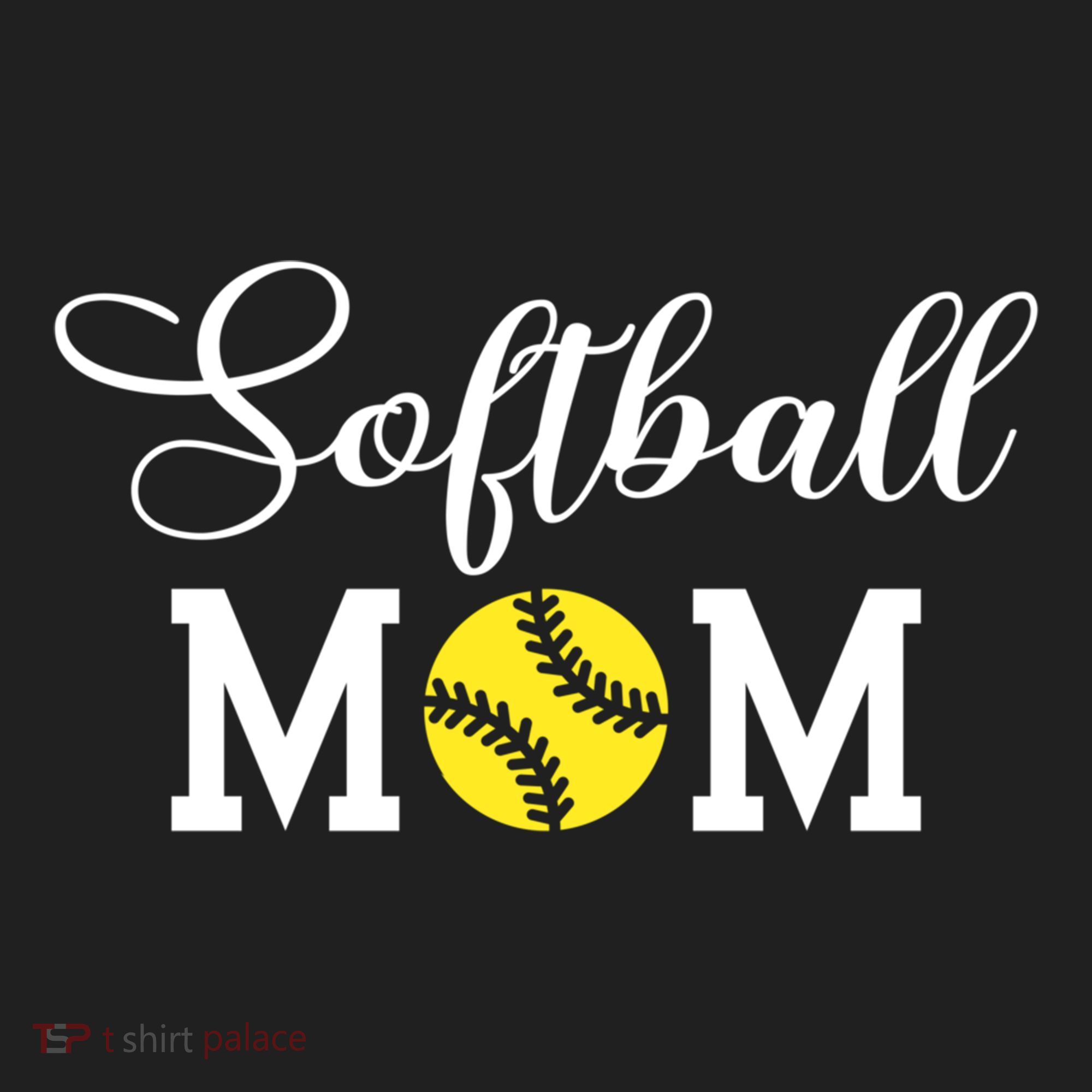 Softball Mom Gift Golf Towel