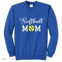 Softball Mom Gift Sweatshirt thumb 0
