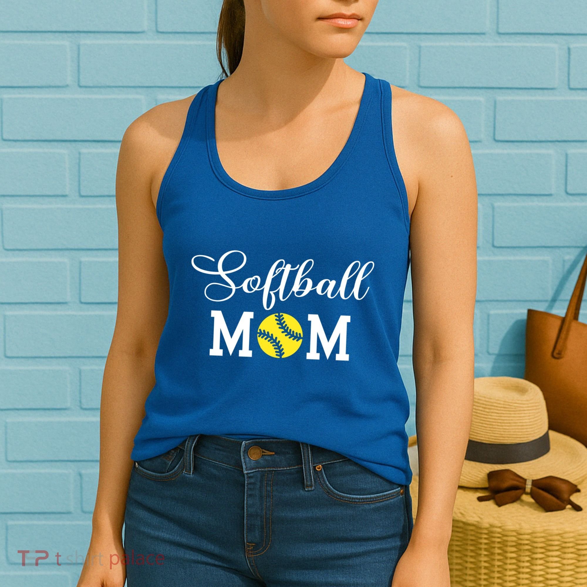 Softball Mom Gift Women's Tank Top