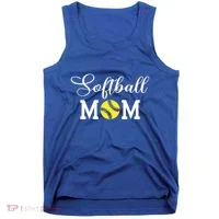 Softball Mom Gift Tank Top thumb 0