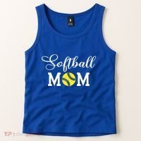 Softball Mom Gift Tank Top thumb 2