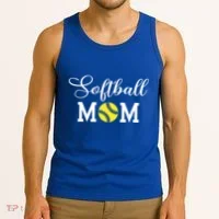 Softball Mom Gift Tank Top thumb 3