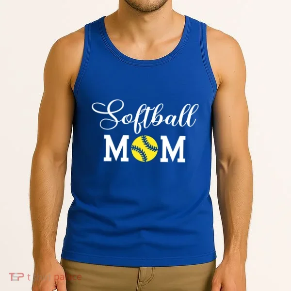 Softball Mom Gift Tank Top