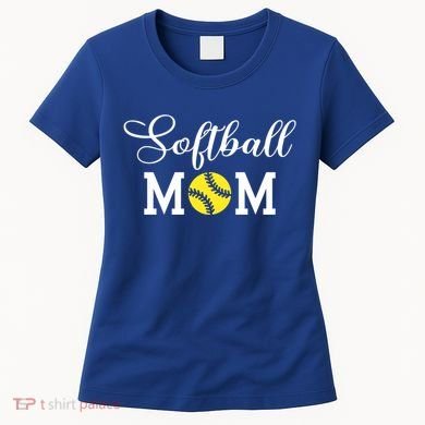 Softball Mom Gift Women's T-Shirt