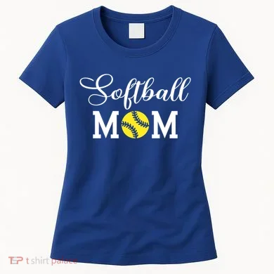Softball Mom Gift Women's T-Shirt