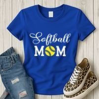 Softball Mom Gift Women's T-Shirt thumb 3