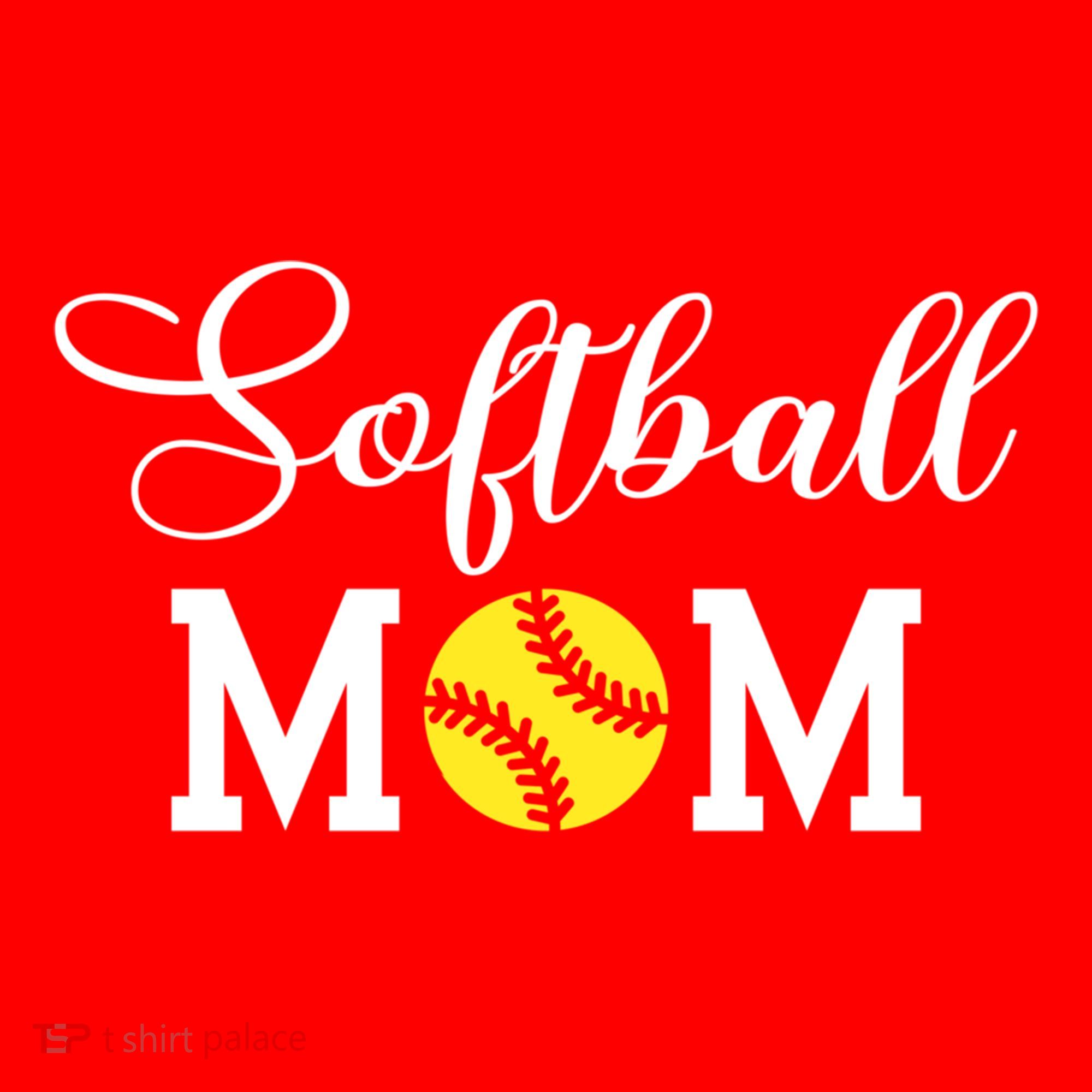 Softball Mom Gift Santa Hat
