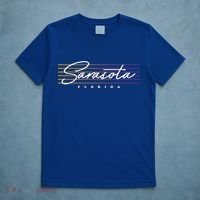 Sarasota Meaningful Gift Retro Style Florida Funny Gift T-Shirt thumb 5