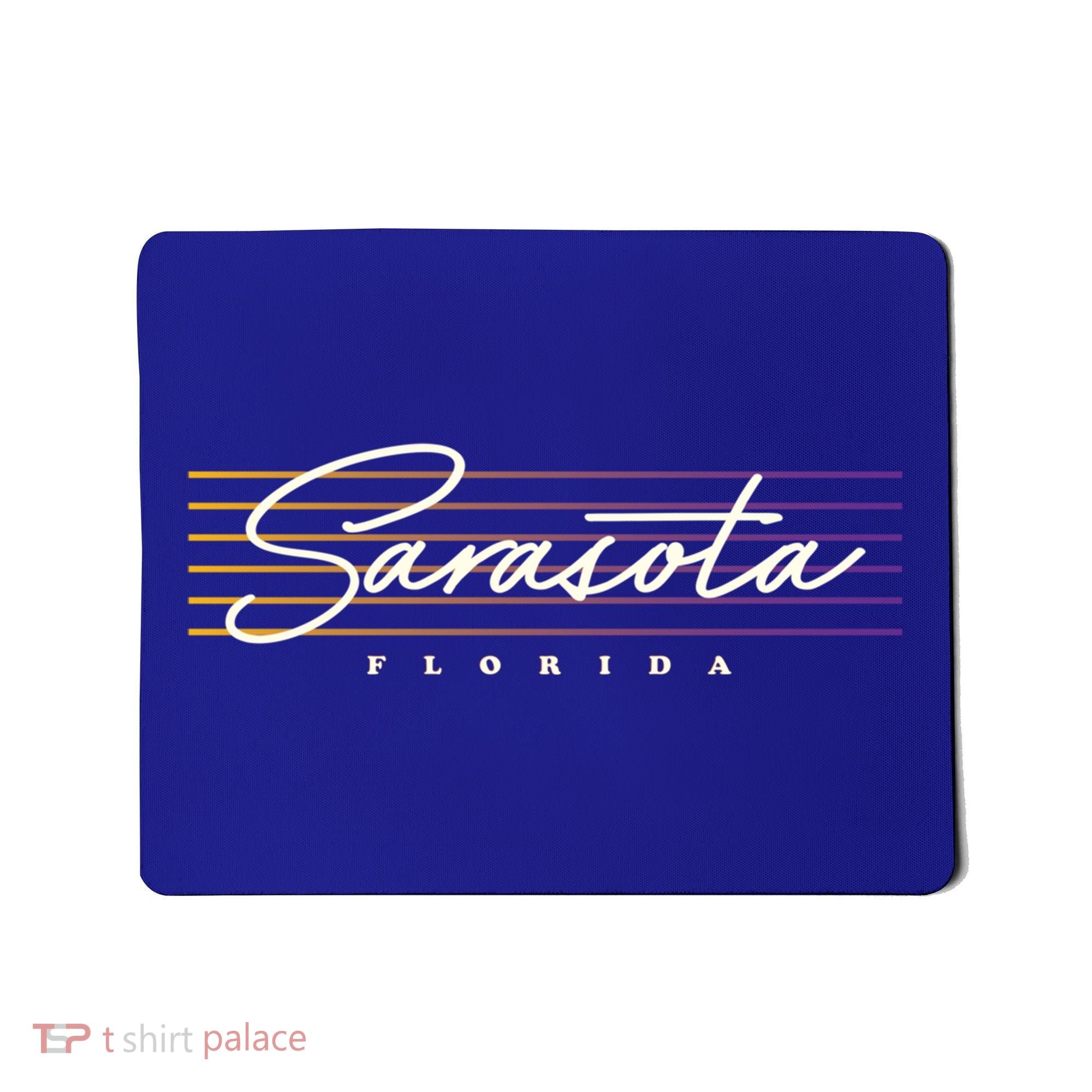 Sarasota Meaningful Gift Retro Style Florida Funny Gift Mousepad