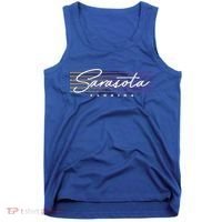 Sarasota Meaningful Gift Retro Style Florida Funny Gift Tank Top thumb 0