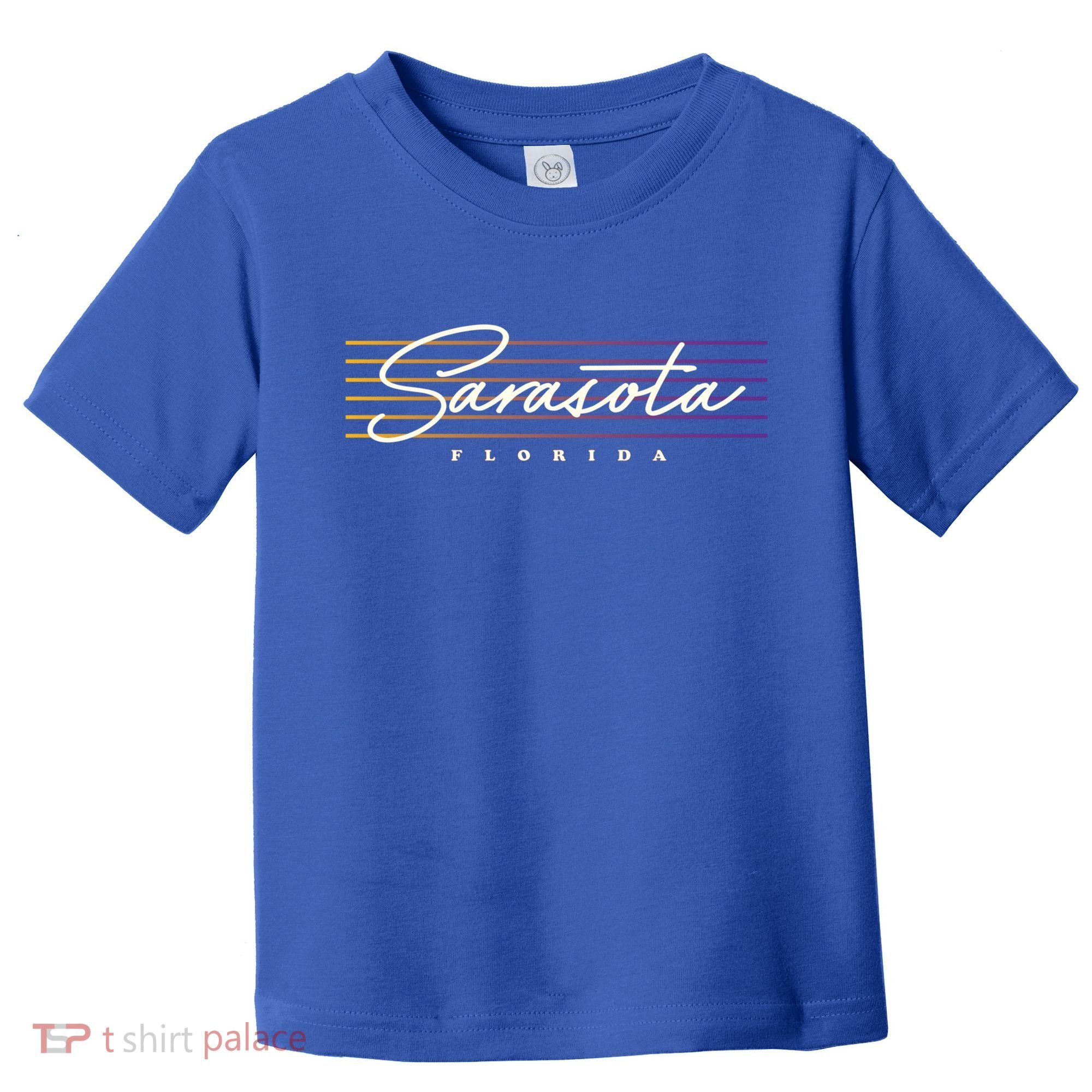 Sarasota Meaningful Gift Retro Style Florida Funny Gift Toddler T-Shirt