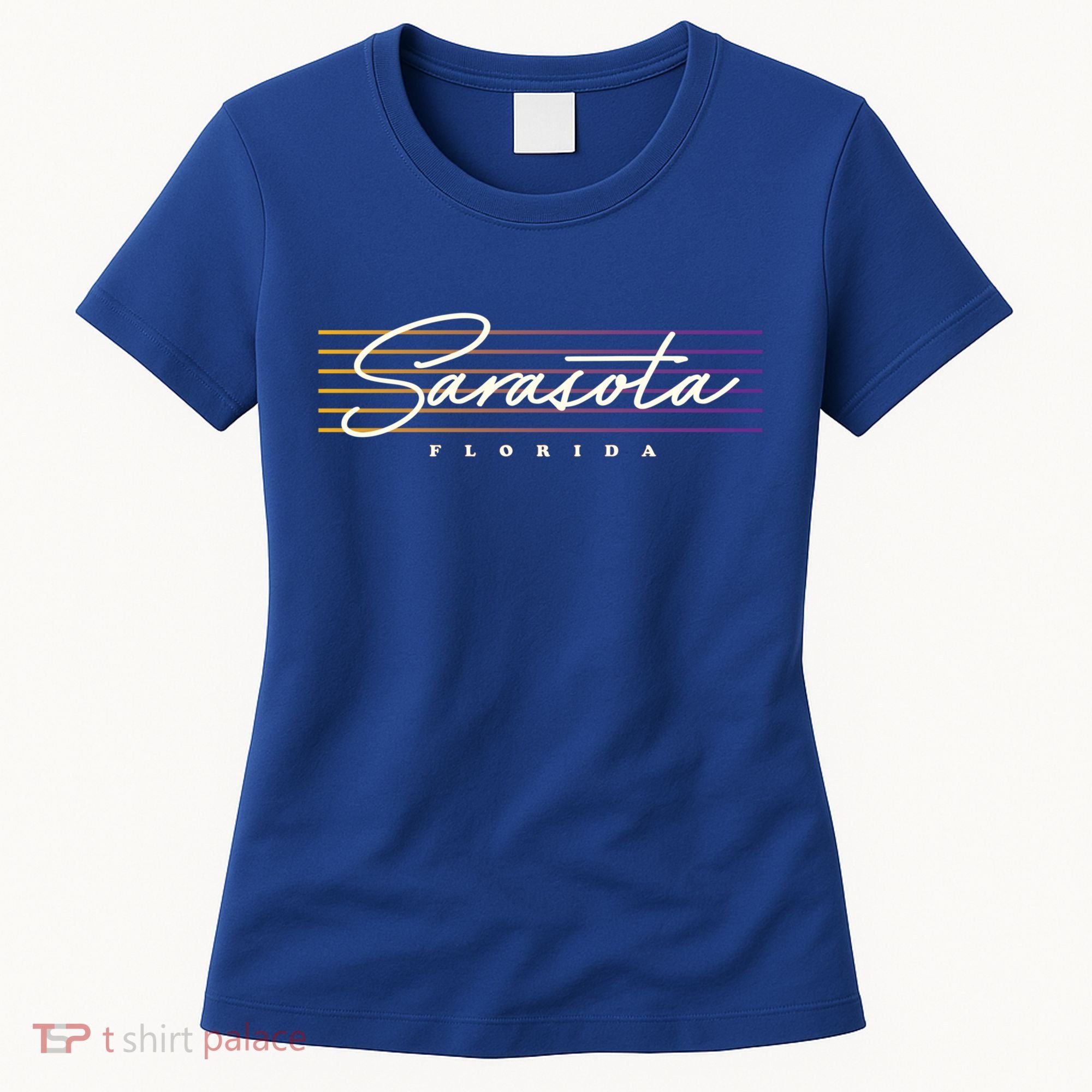 Sarasota Meaningful Gift Retro Style Florida Funny Gift Women's T-Shirt