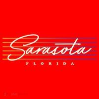 Sarasota Meaningful Gift Retro Style Florida Funny Gift Santa Hat thumb 1
