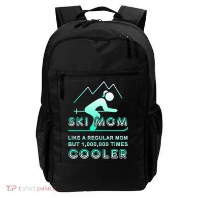 Ski Mom Gift Funny Ski Great Gift Ski Merch Skiing Gift Backpack