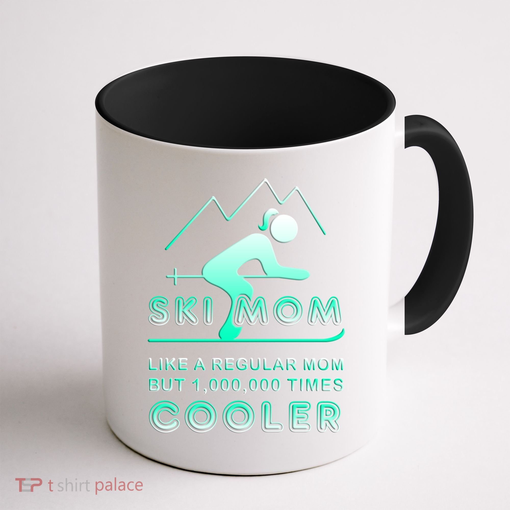Ski Mom Gift Funny Ski Great Gift Ski Merch Skiing Gift Coffee Mug