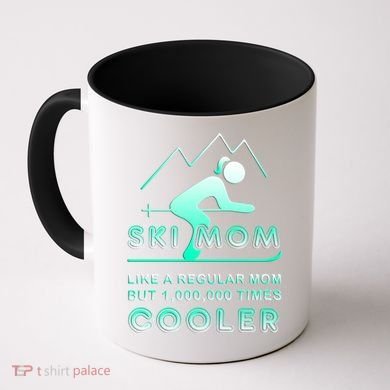 Ski Mom Gift Funny Ski Great Gift Ski Merch Skiing Gift Coffee Mug