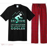 Ski Mom Gift Funny Ski Great Gift Ski Merch Skiing Gift Pajama Set thumb 0