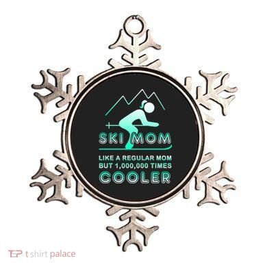 Ski Mom Gift Funny Ski Great Gift Ski Merch Skiing Gift Ornament