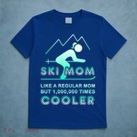 Ski Mom Gift Funny Ski Great Gift Ski Merch Skiing Gift T-Shirt thumb 5