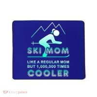 Ski Mom Gift Funny Ski Great Gift Ski Merch Skiing Gift Mousepad thumb 0