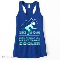 Ski Mom Gift Funny Ski Great Gift Ski Merch Skiing Gift Women's Tank Top thumb 0