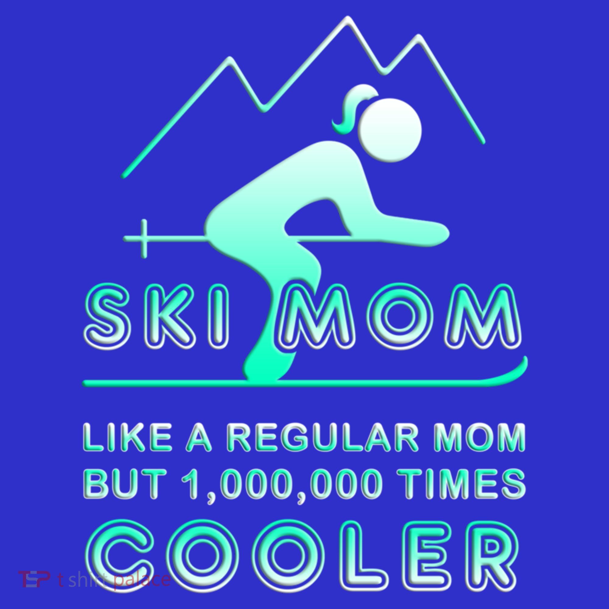 Ski Mom Gift Funny Ski Great Gift Ski Merch Skiing Gift Women's Tank Top