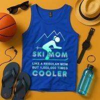 Ski Mom Gift Funny Ski Great Gift Ski Merch Skiing Gift Tank Top thumb 4