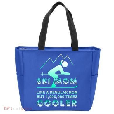 Ski Mom Gift Funny Ski Great Gift Ski Merch Skiing Gift Tote Bag