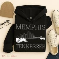 Souvenir Memphis Guitar Music Tennessee Memphis Hoodie thumb 4