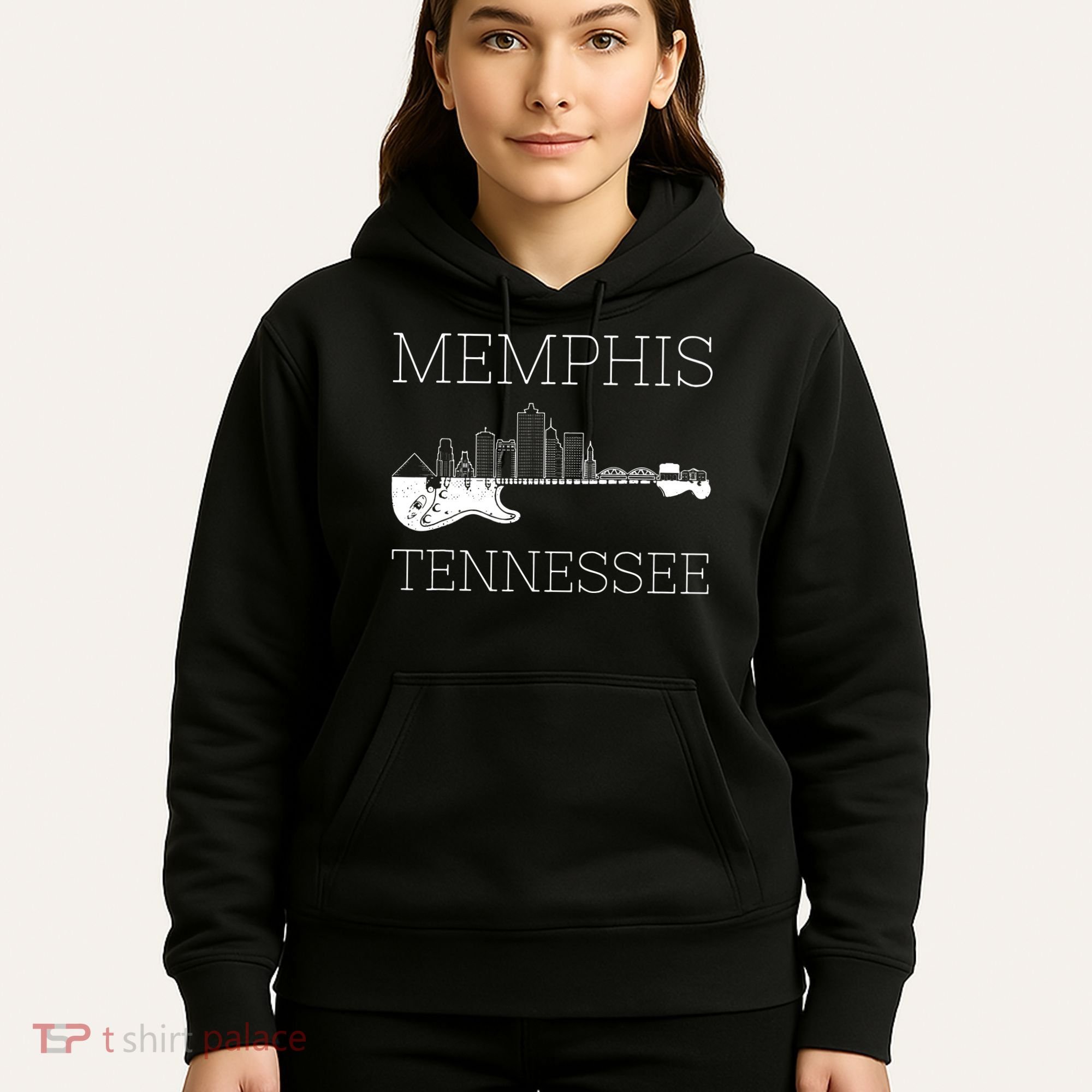 Souvenir Memphis Guitar Music Tennessee Memphis Hoodie