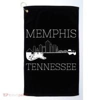 Souvenir Memphis Guitar Music Tennessee Memphis Golf Towel thumb 0