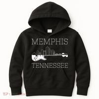Souvenir Memphis Guitar Music Tennessee Memphis Kids Hoodie thumb 0