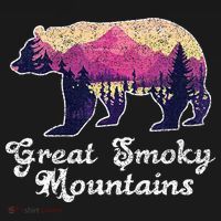Smoky Mountains Gatlinburg Tennessee Souvenirs Women's Hoodie thumb 2