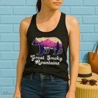 Smoky Mountains Gatlinburg Tennessee Souvenirs Women's Tank Top thumb 2