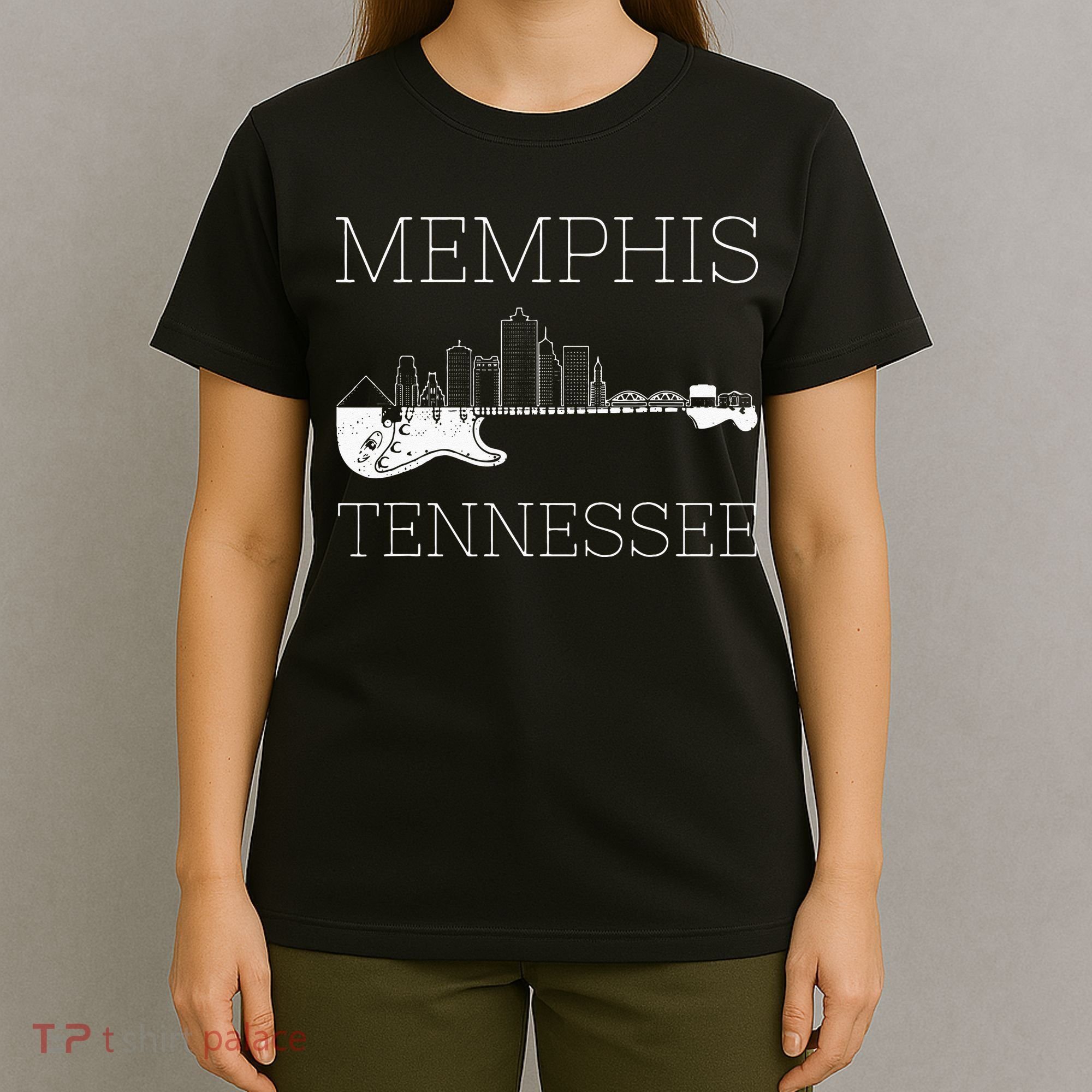Souvenir Memphis Guitar Music Tennessee Memphis T-Shirt