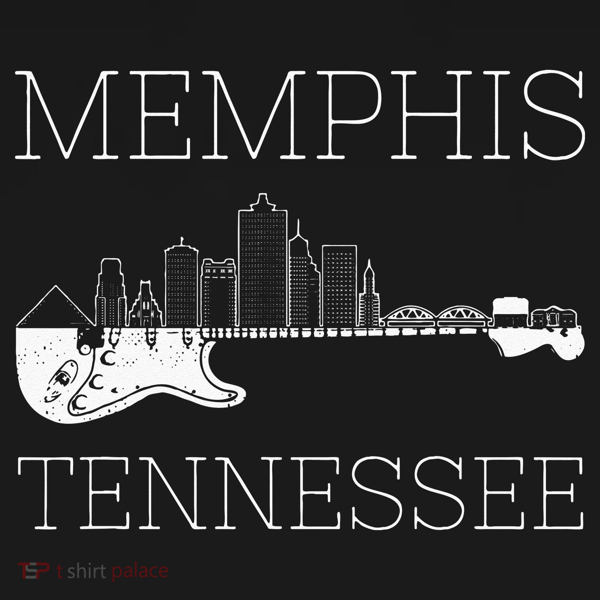 Souvenir Memphis Guitar Music Tennessee Memphis Baby Bodysuit