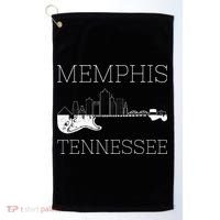 Souvenir Memphis Guitar Music Tennessee Memphis Golf Towel thumb 0